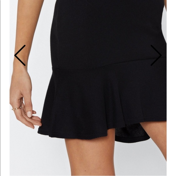 NWT NASTY GAL FLIP EM OFF DRESS - Picture 3 of 6